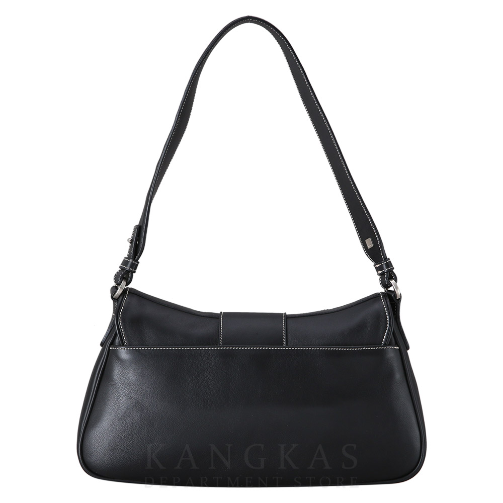 FERRAGAMO(USED)페레가모 레더 스티치 플랩 숄더백